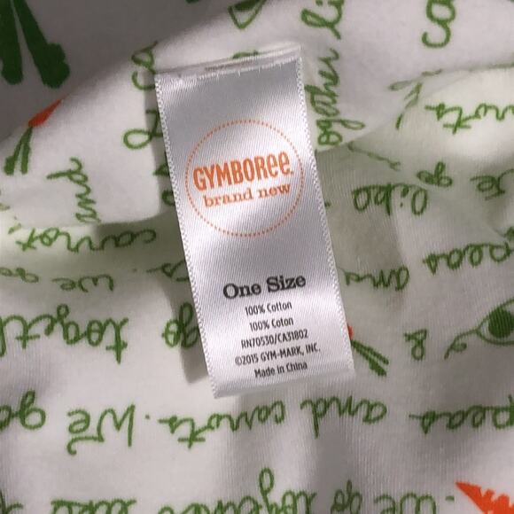 Vintage Gymboree Vegetable Garden Reversible Baby Blanket - Picture 8 of 9